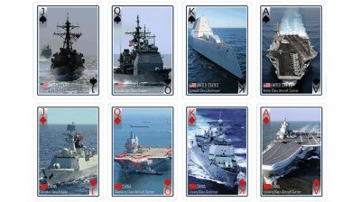 画像1: Modern Warships Playing Cards