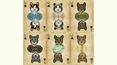 画像2: Friendly Feline Playing Cards