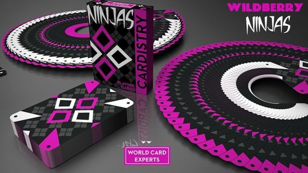 画像1: Cardistry Ninja Wildberry Playing Cards (1)