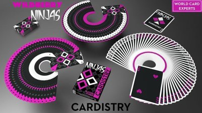 画像1: Cardistry Ninja Wildberry Playing Cards