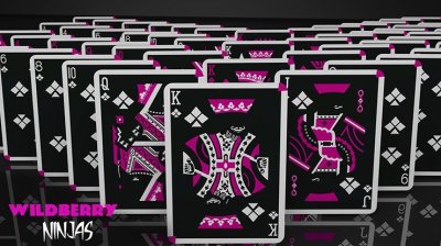 画像2: Cardistry Ninja Wildberry Playing Cards