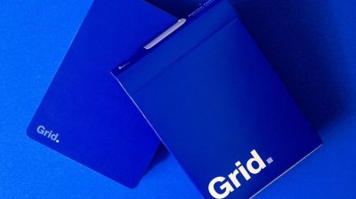 画像1: Grid Series Two Typographic Playing Cards 