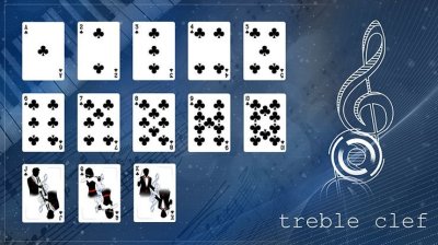 画像3: Treble Clef Playing Cards