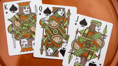 画像3: Olive Tally Ho Playing Cards by Jackson