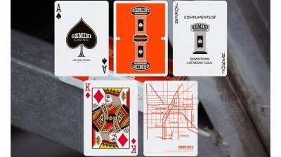 画像3: Gemini Casino Orange Playing Cards