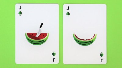 画像1: Watermelon Playing Cards Created by FLAMINKO Playing Cards