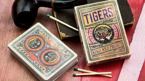 画像1: Kings Wild Tigers Playing Cards (1)