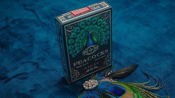 画像1: Limited Edition Peacocks Playing Cards (1)