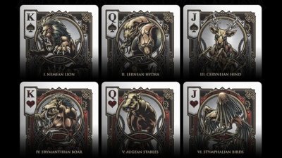 画像2: Limited Edition Hercules Playing Cards