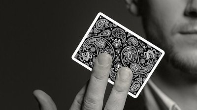 画像1: Diamon Playing Cards Paisley Edition (Black)