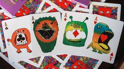 画像1: Ghoul Guys Playing Cards