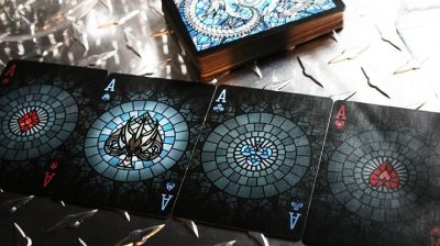 画像3: Bicycle Stained Glass Leviathan Playing Cards