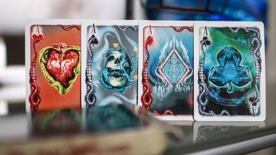 画像1: Limited Edition Bicycle Cthulhu Cardnomicon Playing Cards