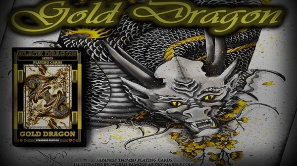 画像1: Gold Dragon (Standard Edition) Playing Cards (1)