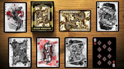 画像1: Gold Dragon (Standard Edition) Playing Cards