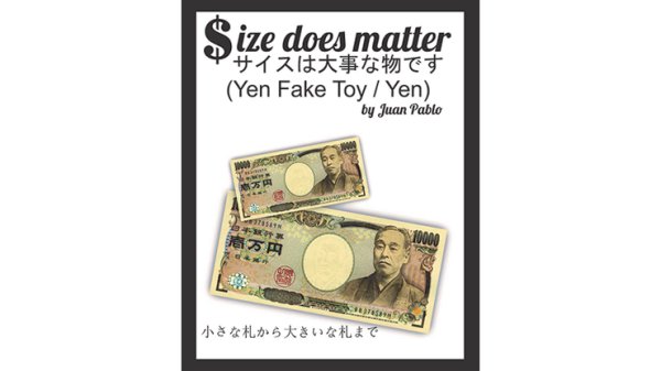 画像1: Size Does Matter J-YEN (Gimmicks and Online Instruction) (1)