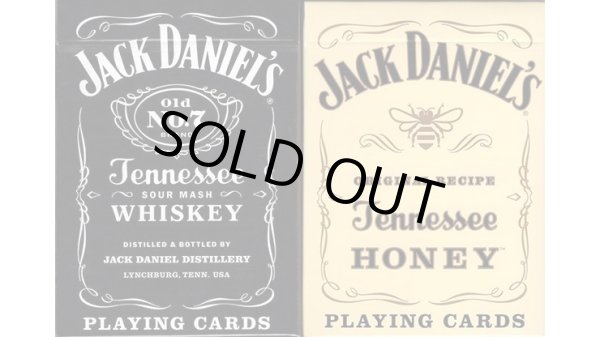 画像1: Jack Daniel's BlackHoney Set Playing Cards (1)