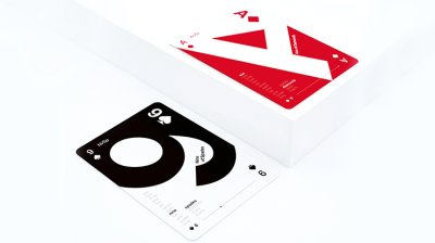 画像2: Grid Series Three Typographic Playing Cards