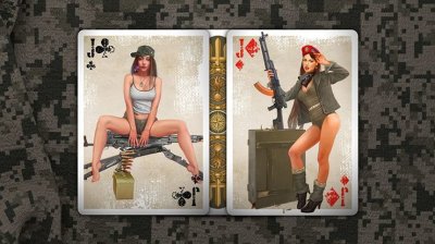 画像3: Military Pin Up Playing Cards