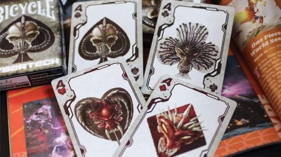 画像2: Gilded Limited Edition Bicycle Cybertech Playing Cards