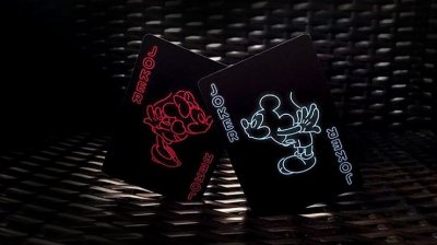 画像2: Mickey Mouse Neon Playing Cards