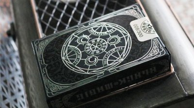 画像1: Limited Numbered Gilded Edition Black Magic Playing Cards