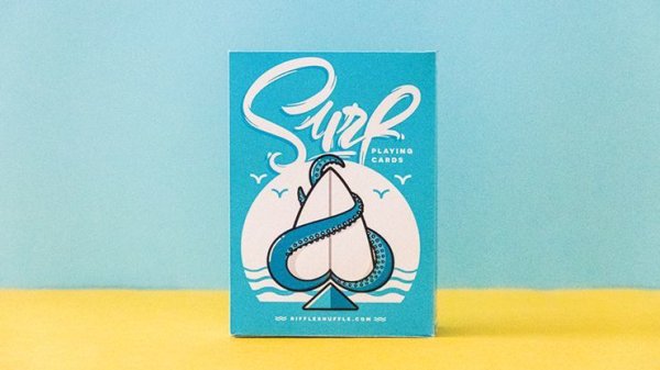 画像1: Surfboard Playing Cards by Riffle Shuffle (1)