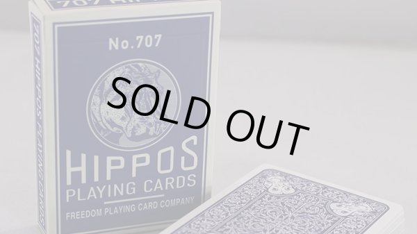 画像1: No.707 Hippos Playing Cards  (1)