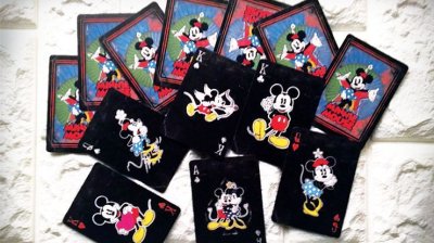 画像1: Vintage Minnie Mouse Playing Cards