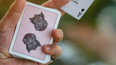 画像1: Wild Reserve　Pink Boar Playing Cards