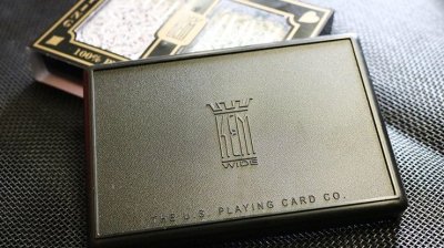 画像1: KEM Poker Plastic Playing Cards Jacquard