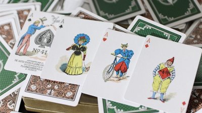 画像1: Limited Edition Late 19th Century Vanity Creature  Playing Cards