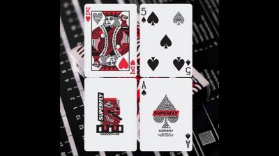 画像3: Superfly Spitfire Red Playing Cards