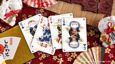 画像2: Bicycle Maneki Neko (RED) Playing Cards