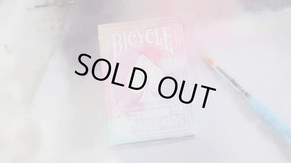 画像1: Bicycle Rainbow (mandolin) V2 playing cards (1)