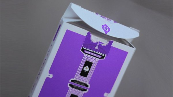 画像1: Gemini Casino Purple Playing Cards (1)