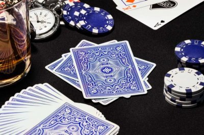 画像2: Blue Cohort Vintage Casino Playing