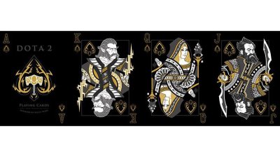 画像1: DOTA 2 Deluxe Playing Cards (Black)