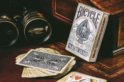 画像3: Bicycle 1900 Playing Cards Blue