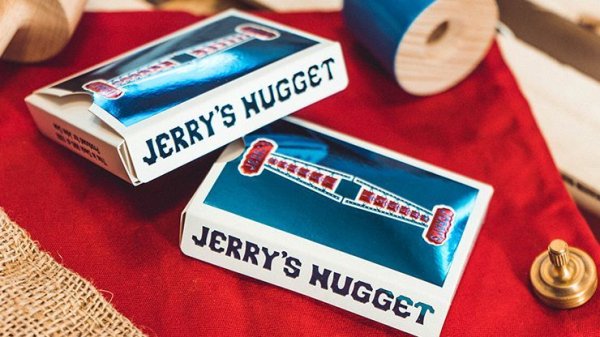 画像1: Vintage Feel Jerry's Nuggets (Blue Foil) Playing Cards (1)