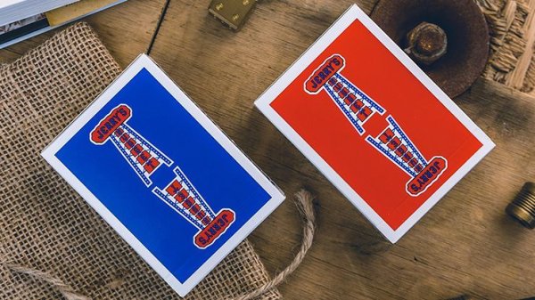 画像1: Modern Feel Jerry's Nuggets Gaff (Blue and Red) Playing Cards  (1)