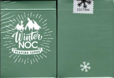 画像3: Winter NOC Survival Green (Metallic Green Numbered Seal) Playing Cards