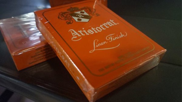 画像1: Aristocrat Orange Edition Playing Cards (1)