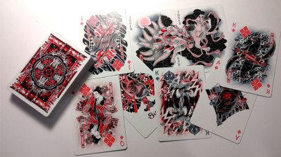 画像2: Bicycle Sumi Kitsune　Playing Cards