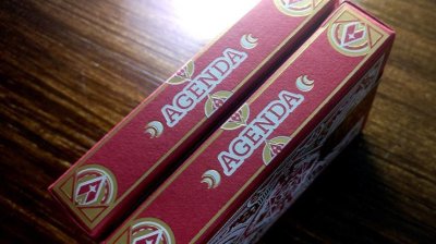 画像1: Agenda Red Premium Edition Playing Cards