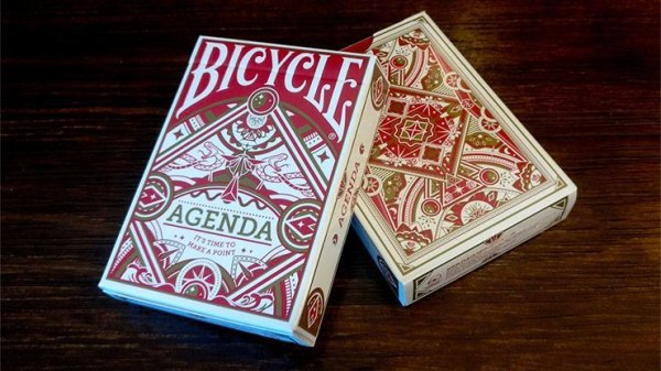 画像1: Agenda Red Basic Edition Playing Cards (1)