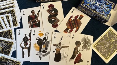 画像3: 5th Kingdom Semi-Transformation (Artist Standard Edition Black 1 Way) Playing Cards