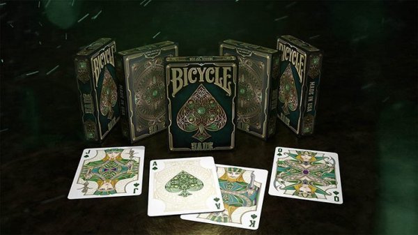 画像1: Bicycle Jade Playing Cards (1)