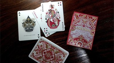 画像2: Agenda Red Premium Edition Playing Cards