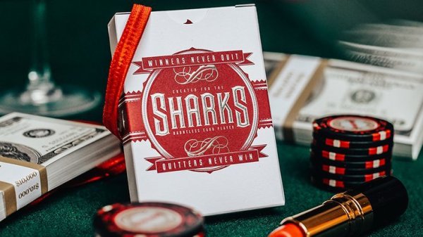 画像1: DMC Shark V2 Playing Cards (1)